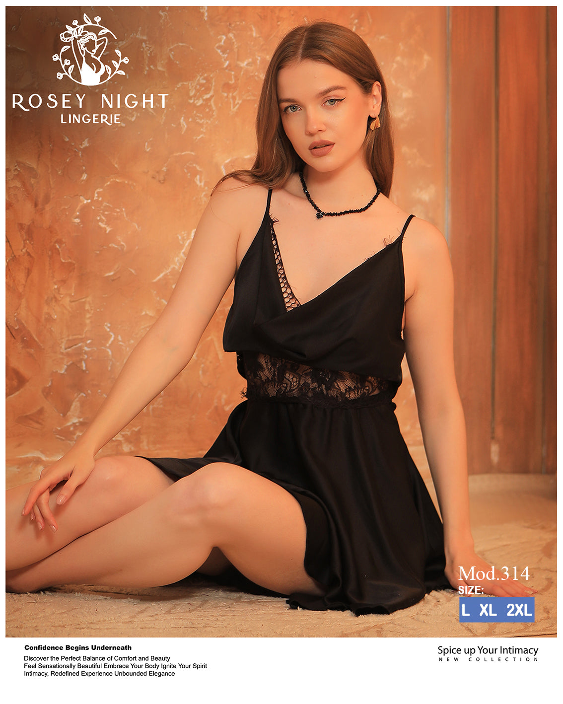 Ruby Lace Satin (Code 314)