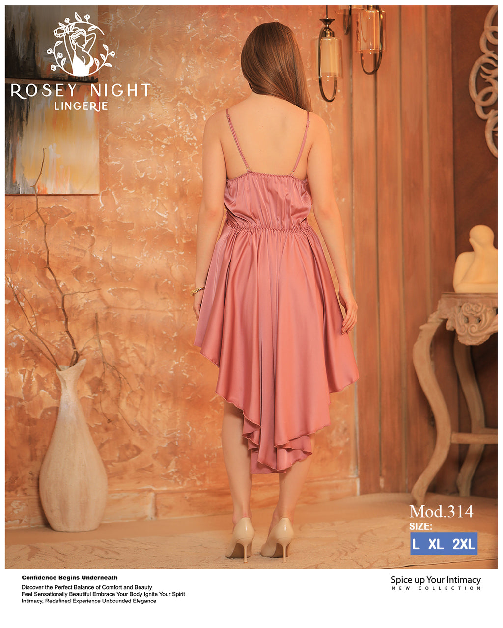 Ruby Lace Satin (Code 314)