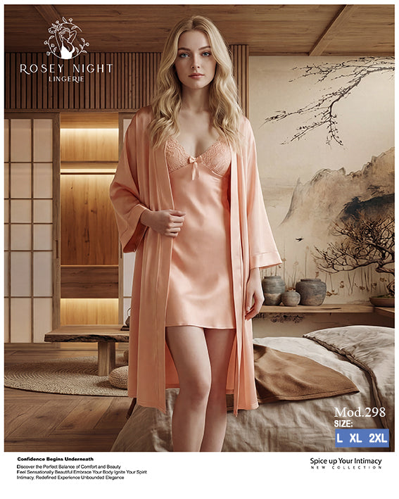 Satin Lace Serenity Set Mod.298