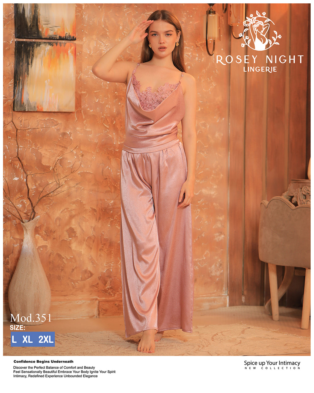 Set 2 Pieces Lace (Code 351)