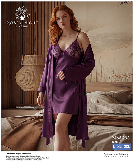 Satin Lace Serenity Set Mod.298
