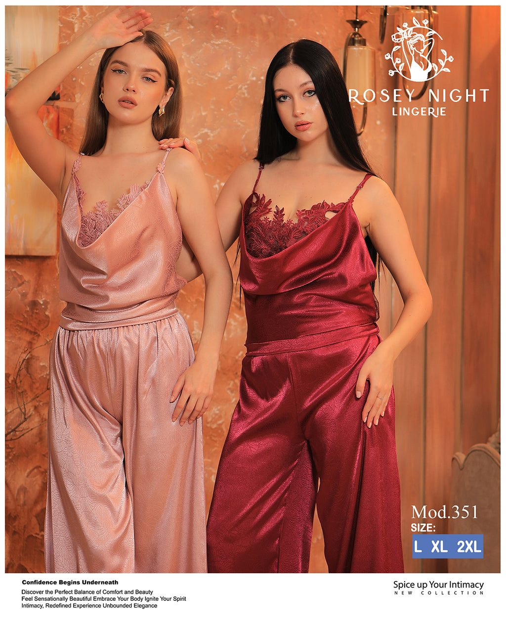 Set 2 Pieces Lace (Code 351)