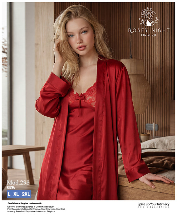 Satin Lace Serenity Set Mod.298
