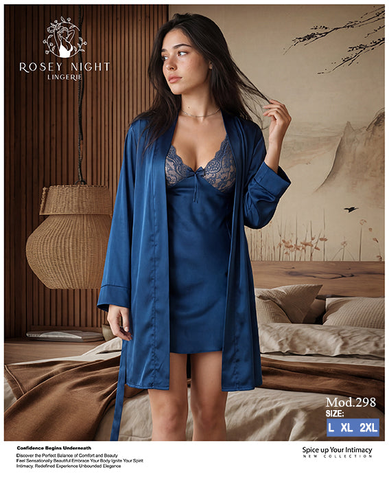 Satin Lace Serenity Set Mod.298