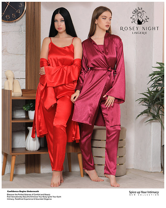 Satin Serenity 3-Piece Set Mod.348